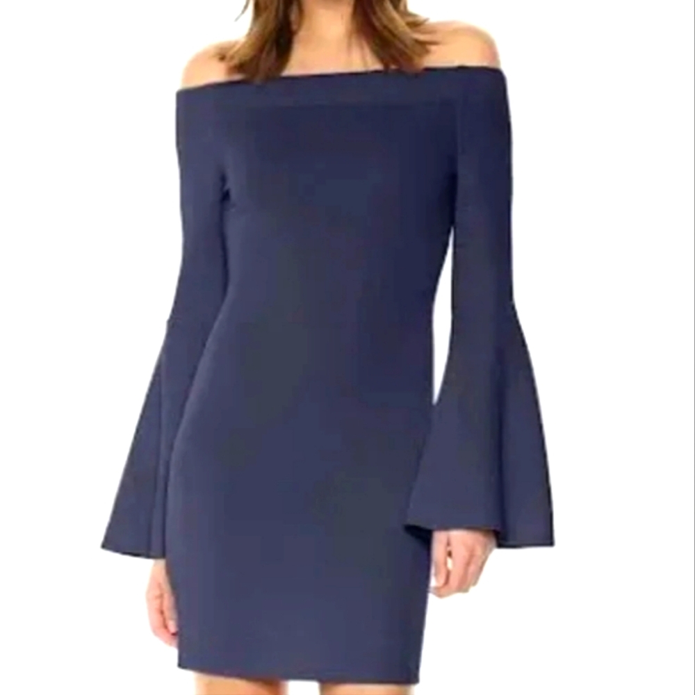 BCBG Navy Blue Dress